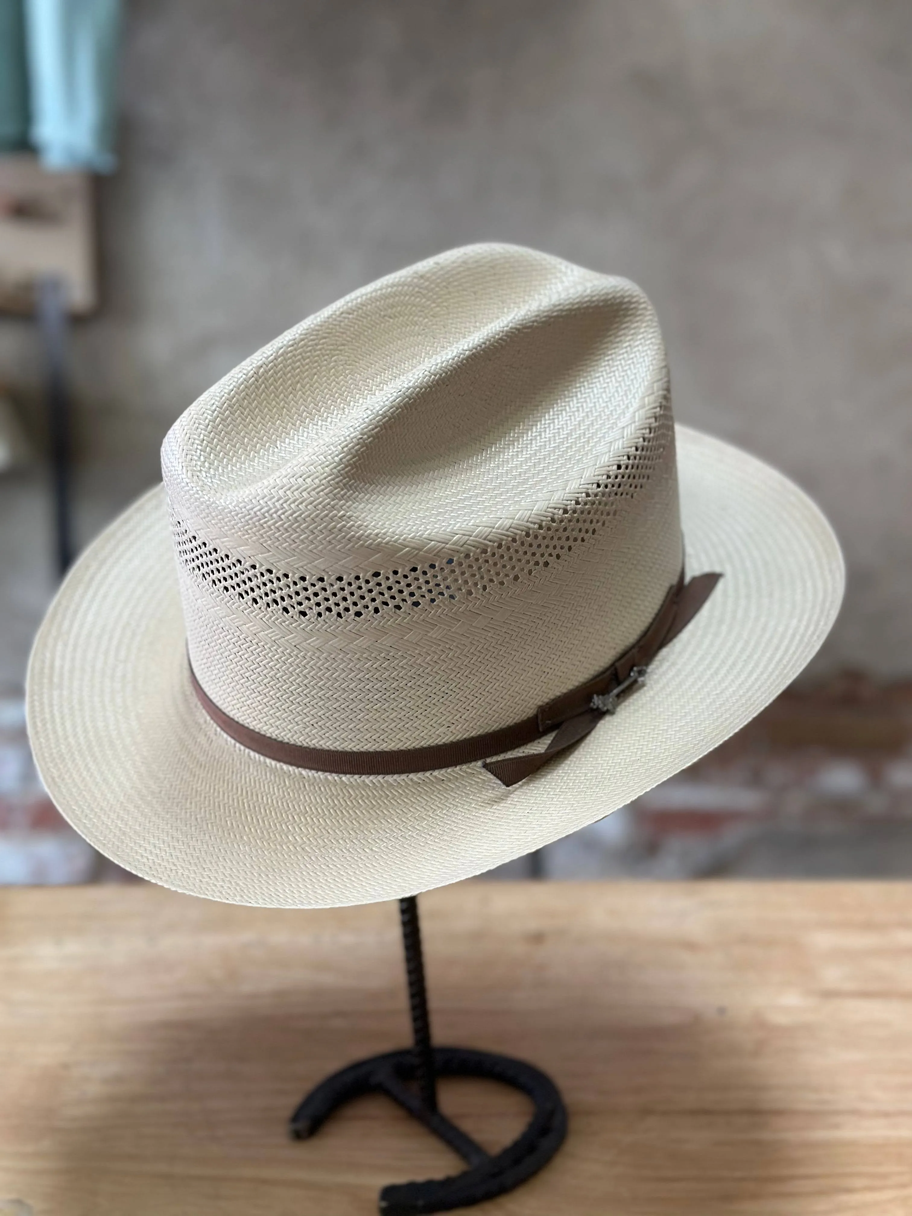 Stetson Open Road Vented Straw Hat