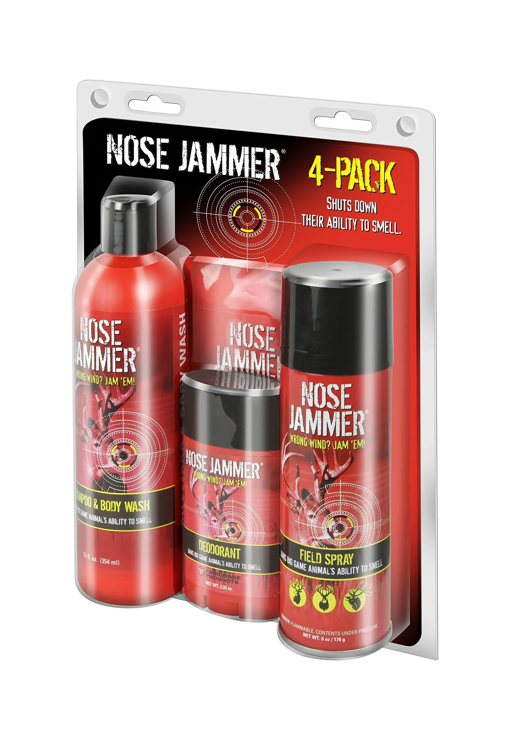 Nose Jammer 4 Pack Combo Kit