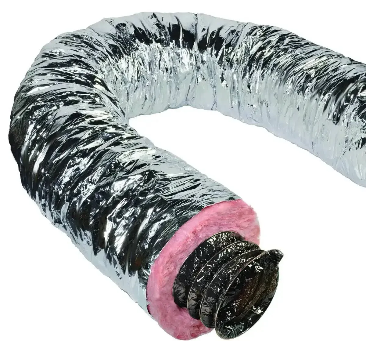 10-Inch x 25-Foot Insulated Air Duct