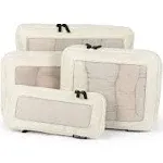 Aerotrunk Collapsible Compression Packing Cubes (4-Pack) Beige / 4-Pack