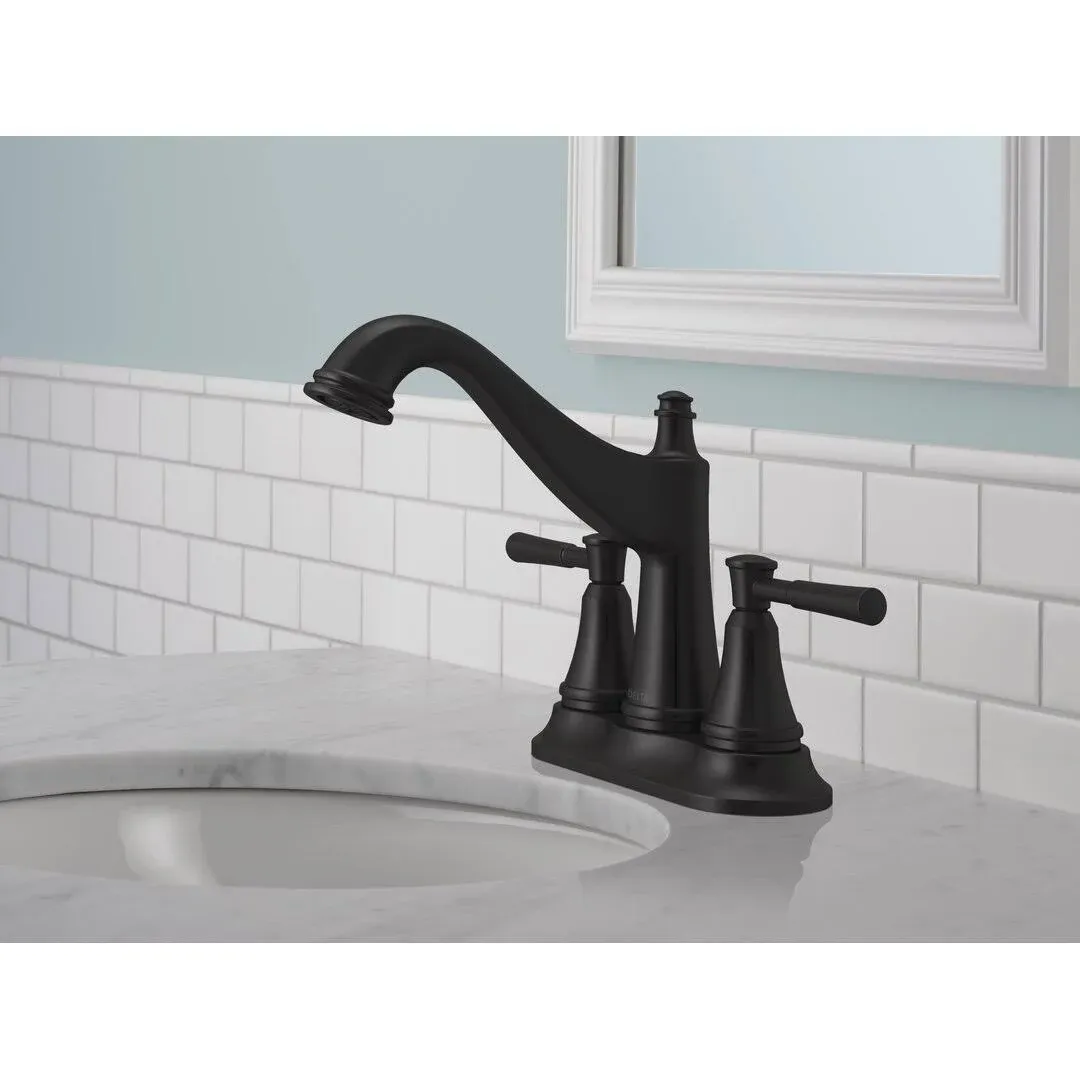 Two Handle Centerset Bathroom Faucet