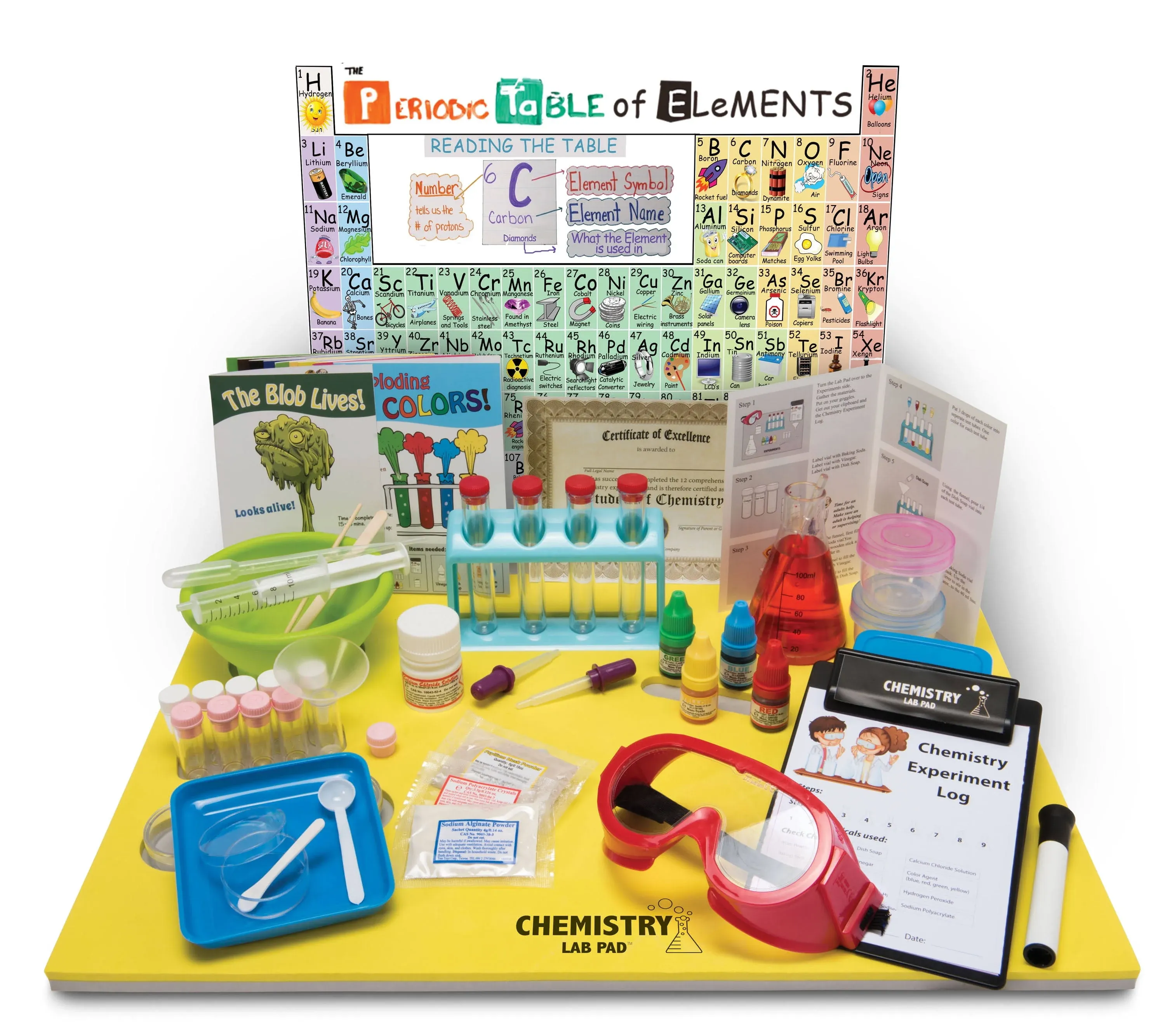 Ben Franklin Toys Chemistry Lab Pad Science Kit