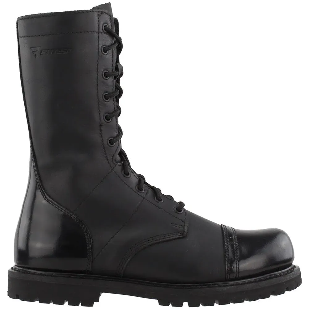 Bates Men's Paratrooper 11 inch Side Zip Black, Size 9.5