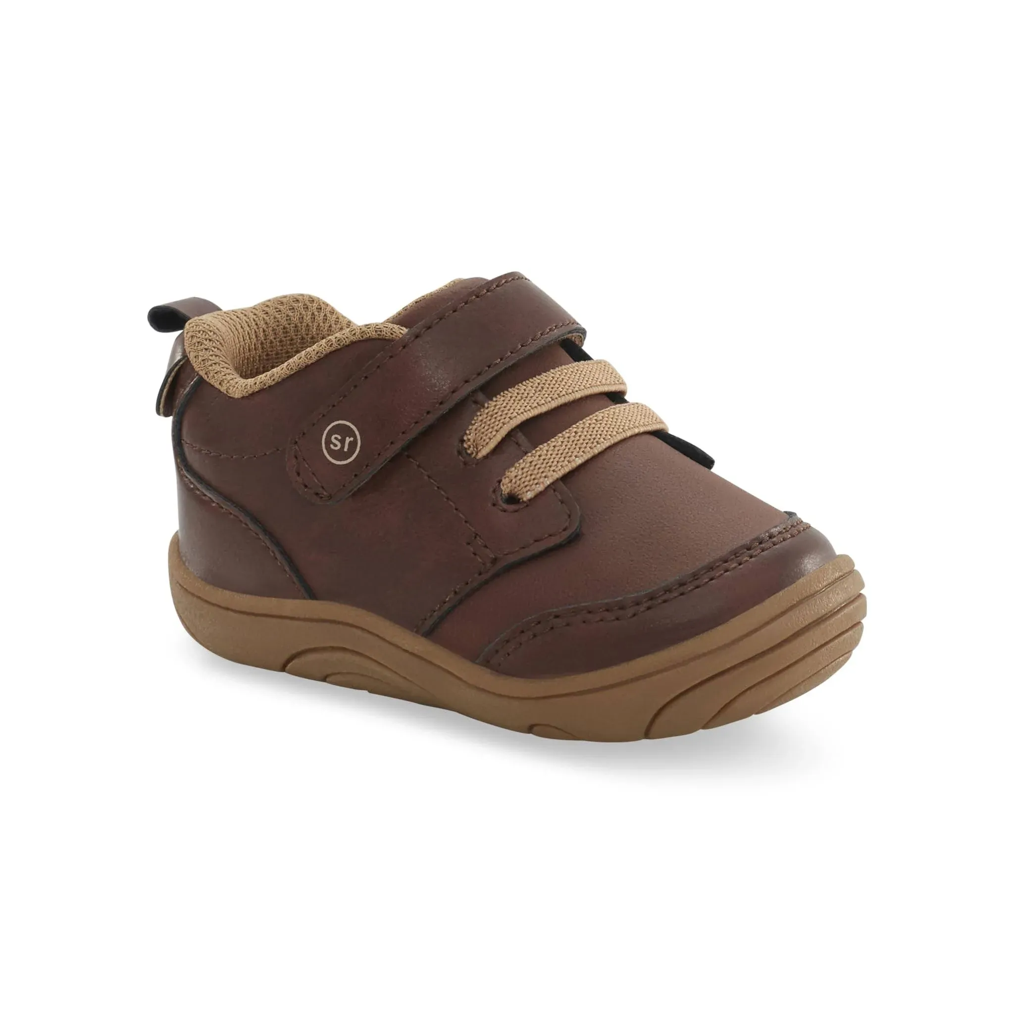 Stride Rite 360 Kids Unisex Taye 2.0 Sneaker, Size: 4, Brown