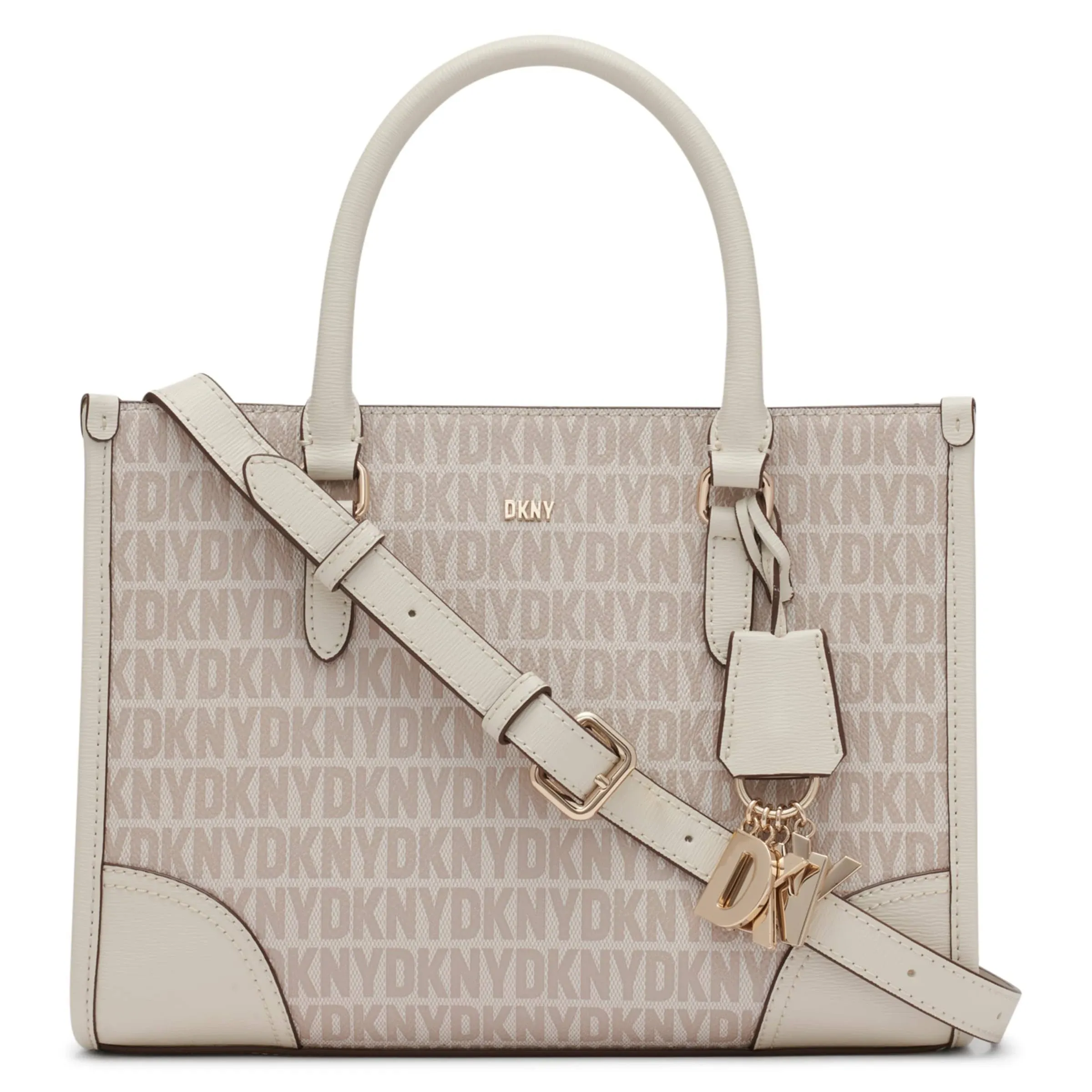 Dkny Perri Satchel Bag, Hemp/Pebble