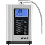 VEVOR Alkaline Water Ionizer 7 Plates Purifier Machine PH3.5-10.5 Auto-Cleaning