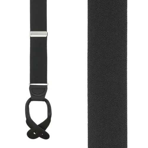 1.25 Inch Wide Button Suspenders