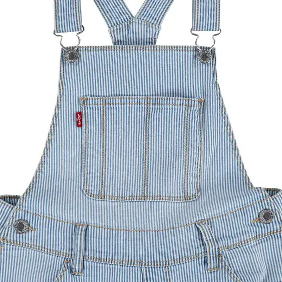 Levi's Girls' and Baby Denim Shortall