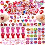 JOYIN 700+ Pcs Happy Valentine's Day Party Favor Supplies Craft Set