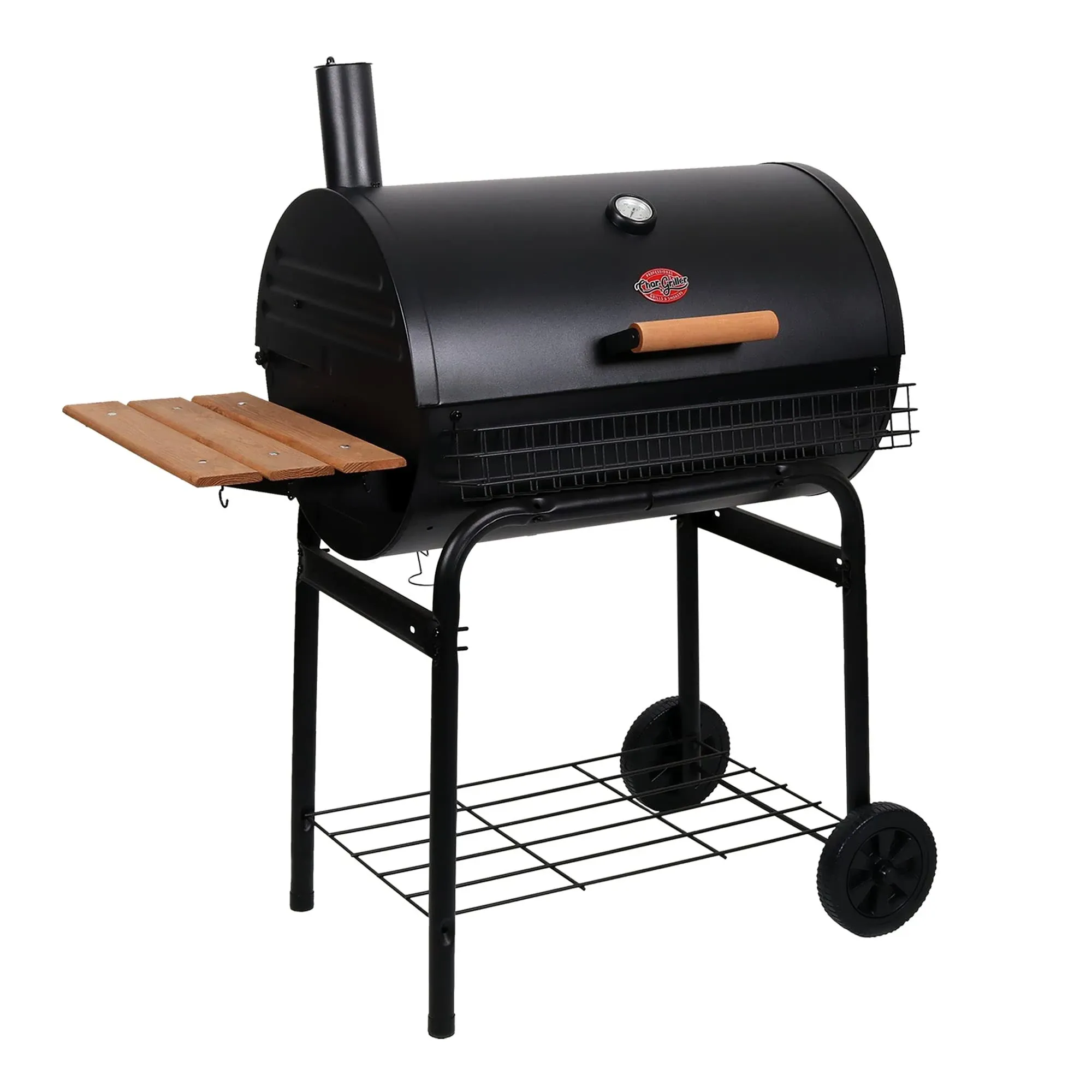 Char-Griller Pro Deluxe Charcoal Grill