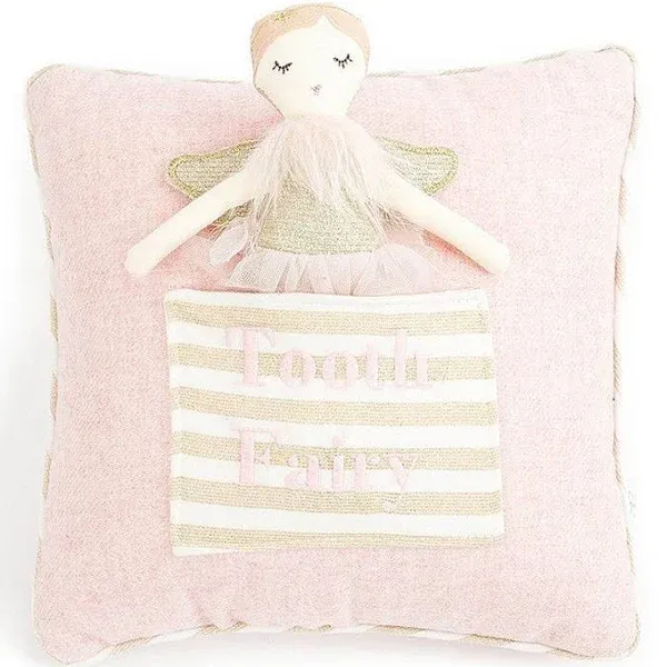 Mon AMI Tooth Fairy Doll & Pillow Set - Pink