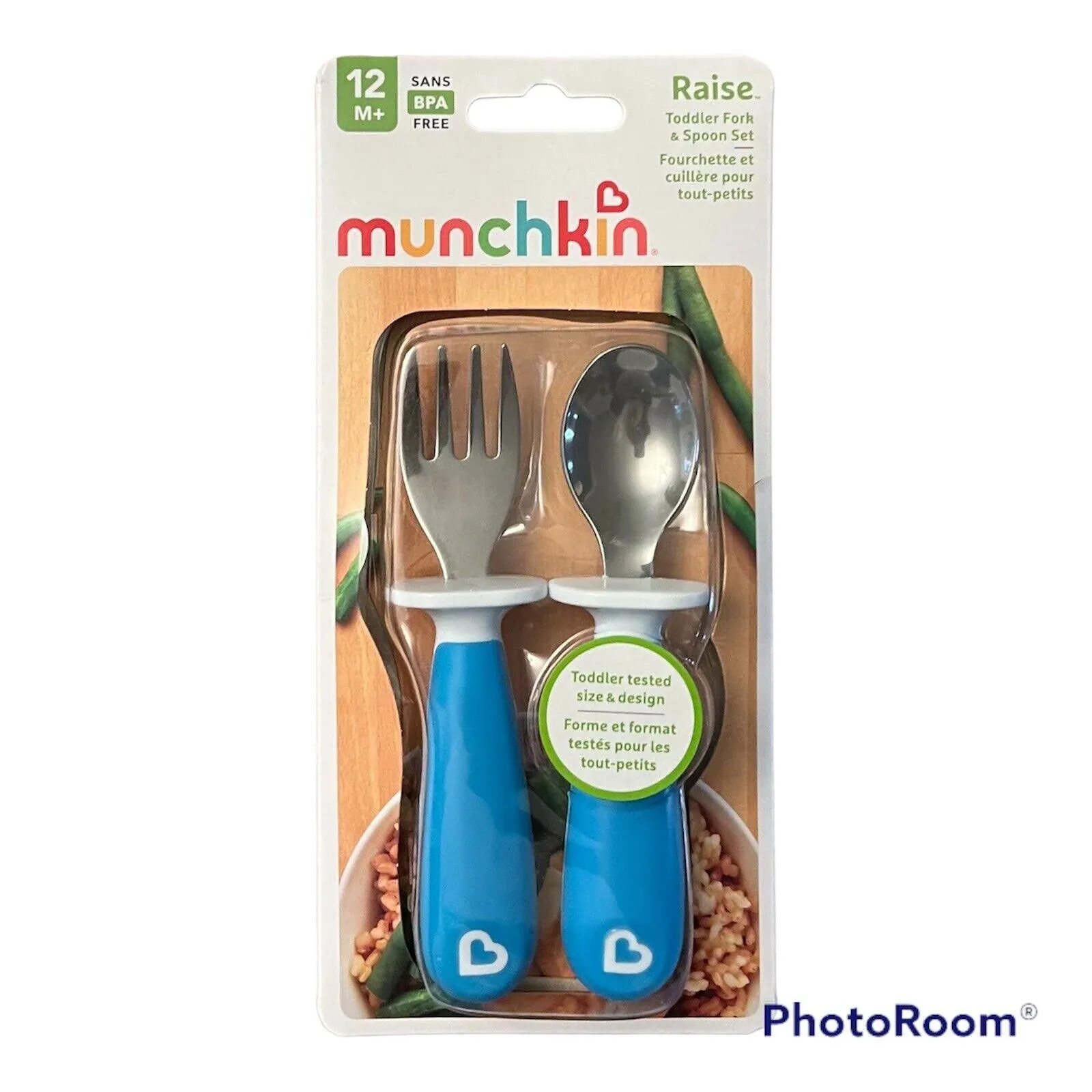 Munchkin Raise Toddler Fork & Spoon 1PK (Dynamic Assortment)