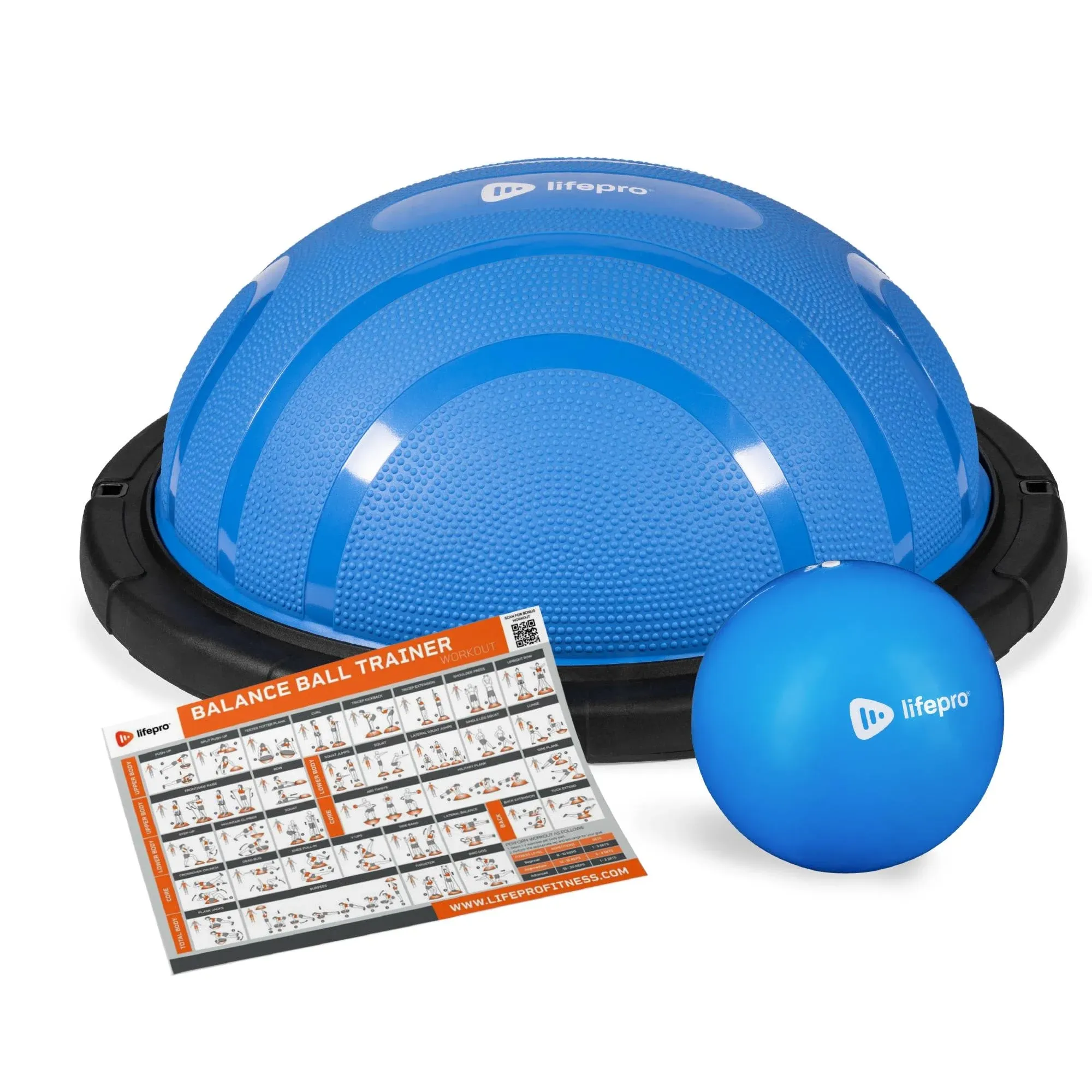 Half Exercise Ball Trainer - Balance Ball for Exercise - Balance Ball Trainer - 