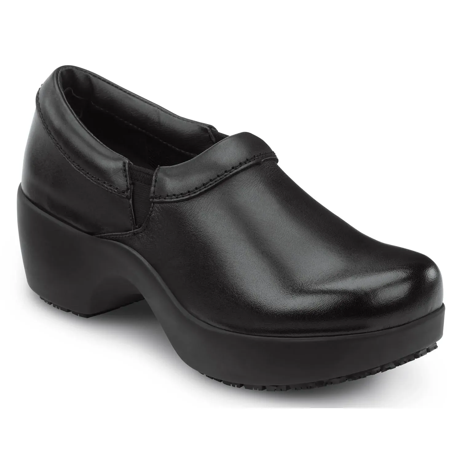 SR Max SRM132 Geneva Women&#x27;s Size 5 1/2 Medium Width Black Soft Toe Non-Slip Casual Shoe