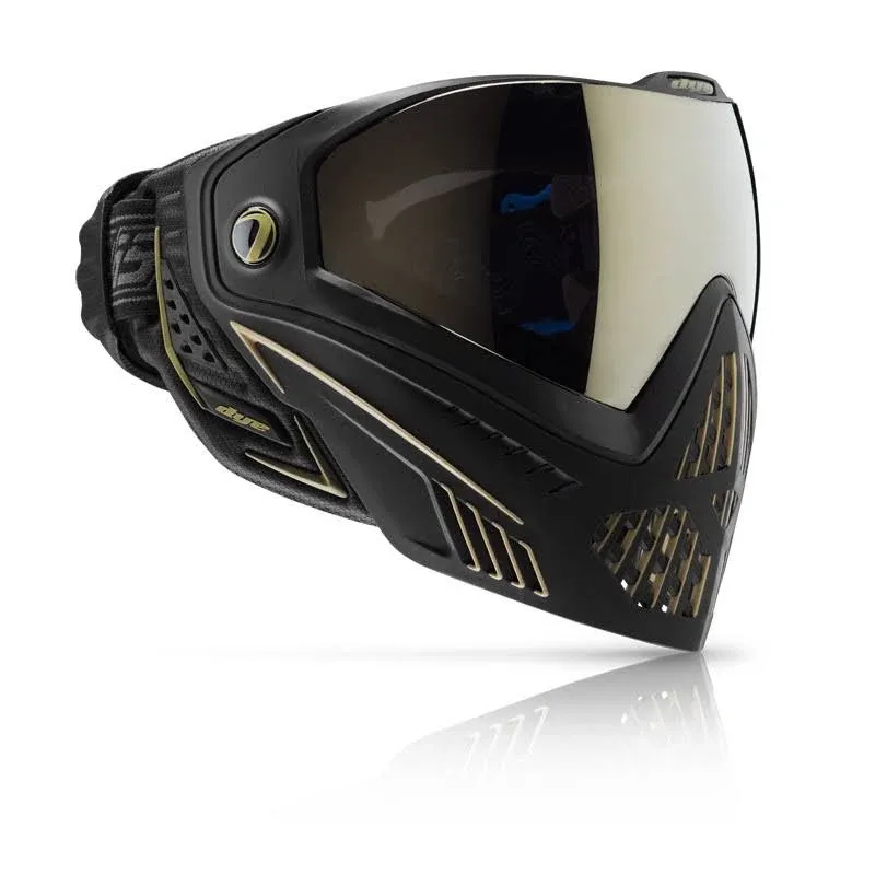 Dye i5 Paintball Goggle Onyx/Gold 2.0