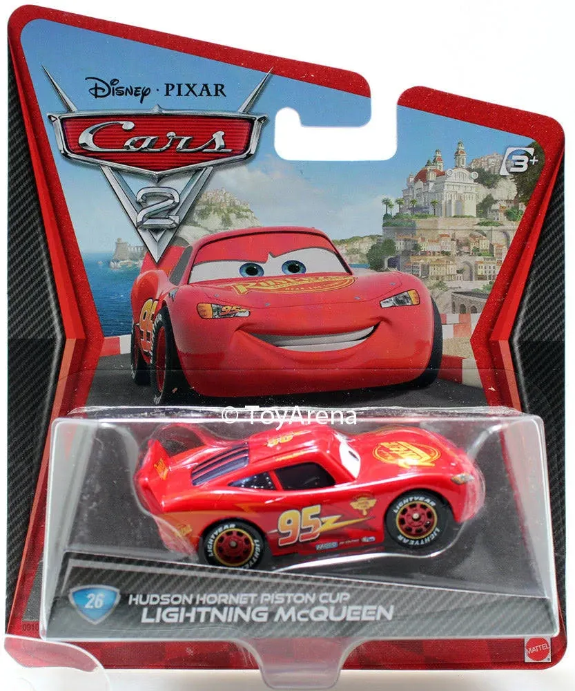 Cars 2 Series 1 Hudson Hornet Piston Cup Lightning Mcqueen 26 Die CAS