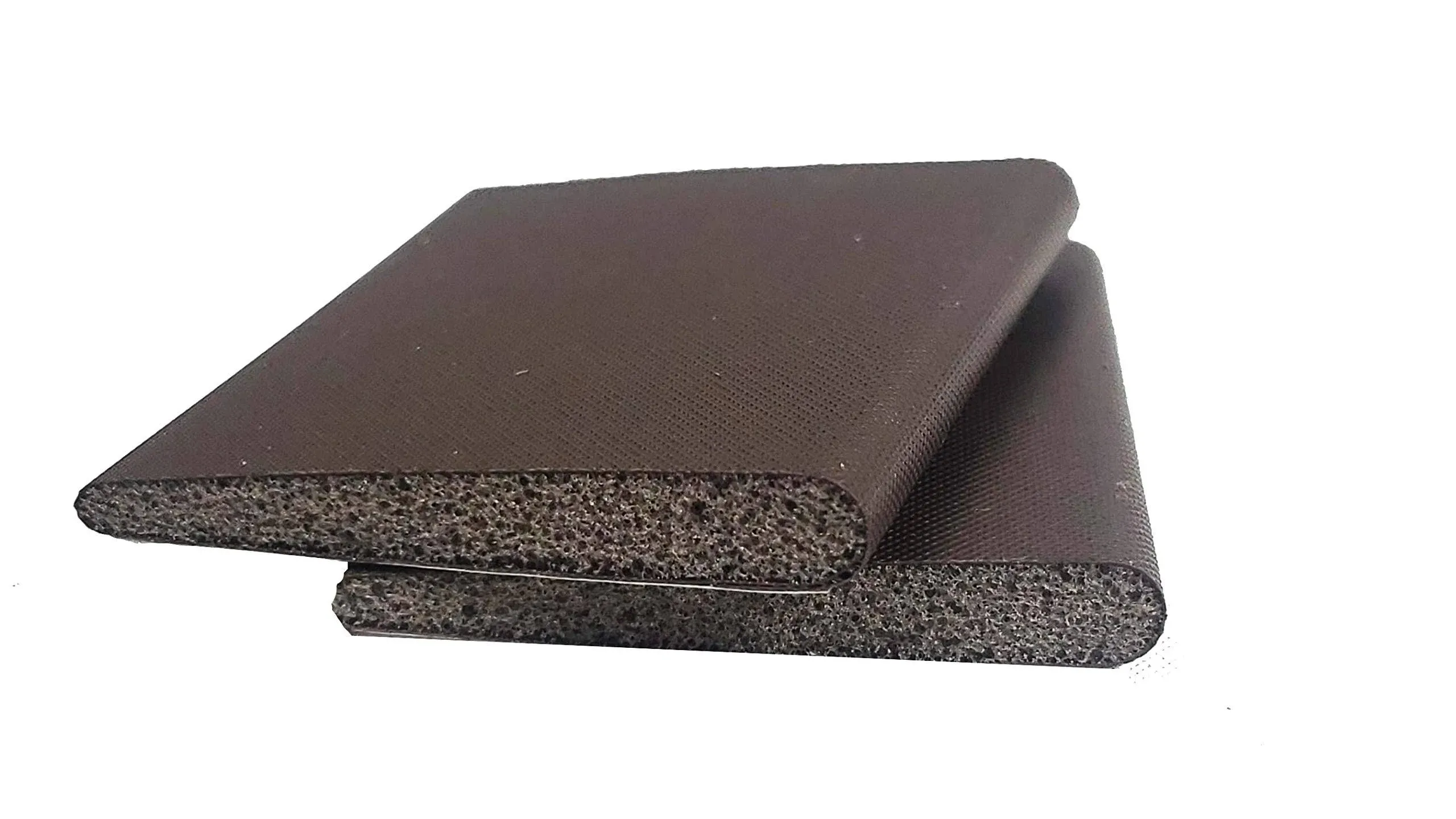 Door Corner Seals, Pack of 2 Brown Pads for Doors jamb Protection from dust 