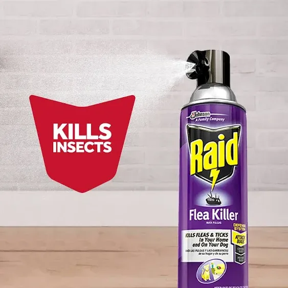 Raid Flea Killer Carpet Room Spray