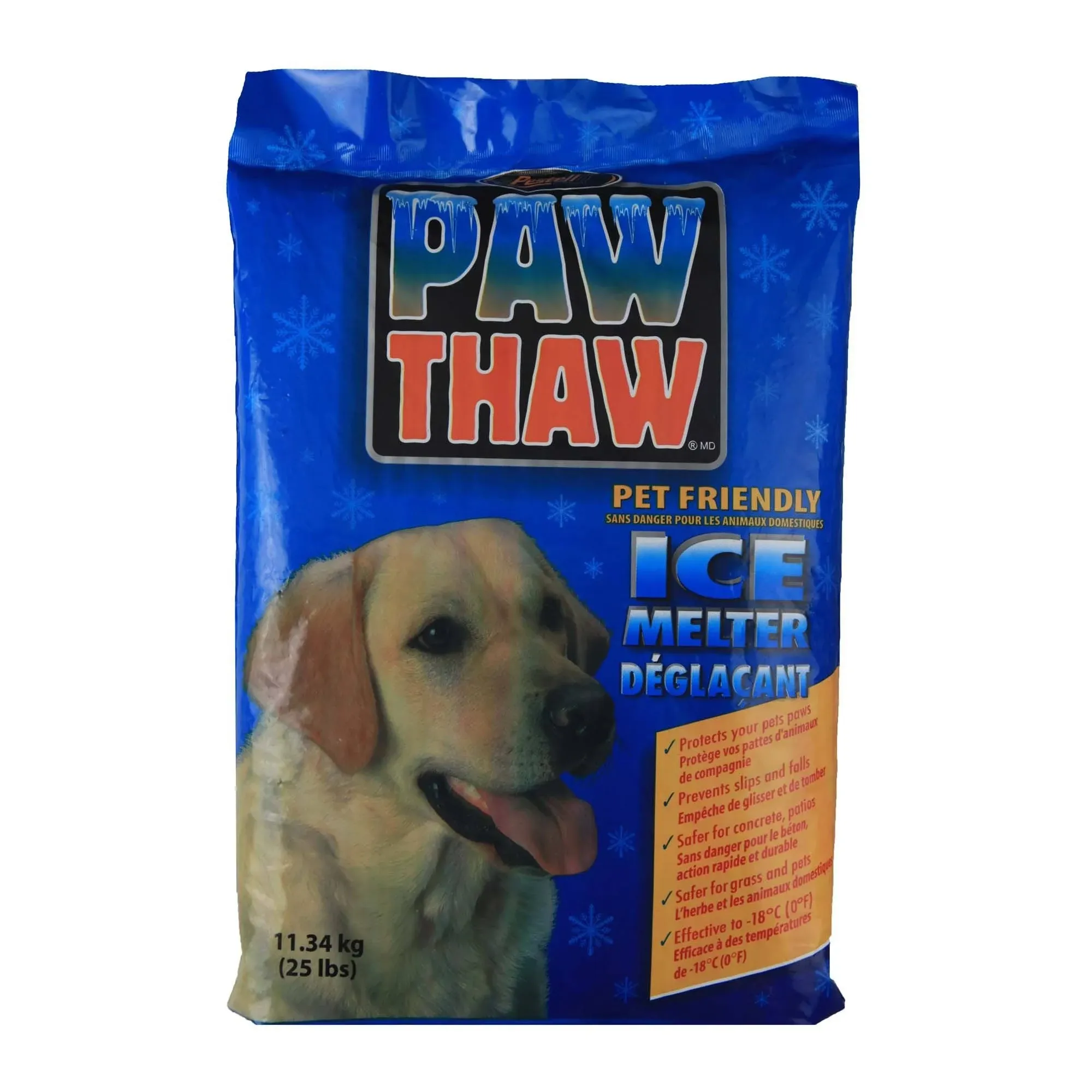 Pestell Paw Thaw Pet Friendly Ice Melt 25lbs