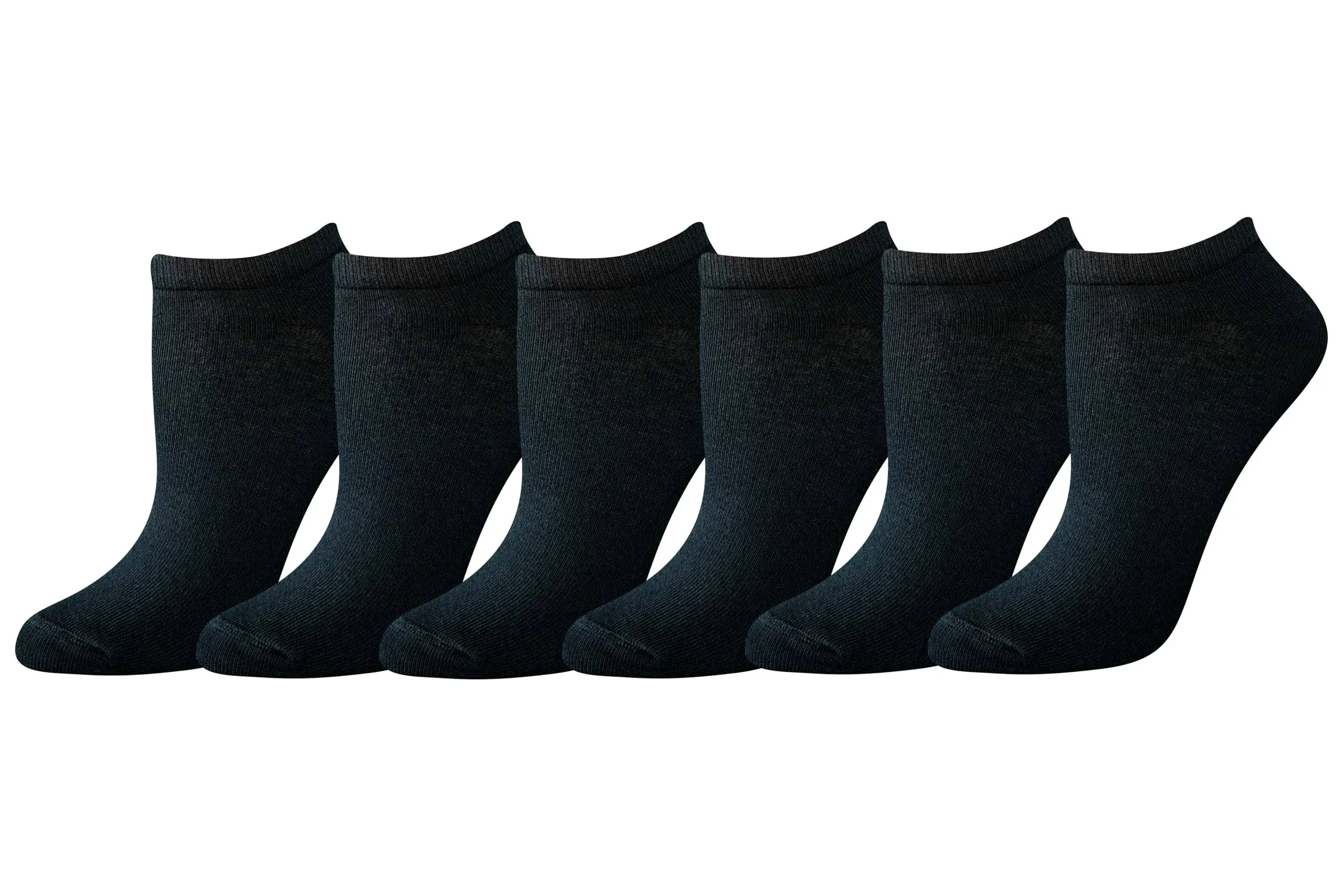 Amazon Essentials Women's Casual Low-Cut Socks, 6 Pairs