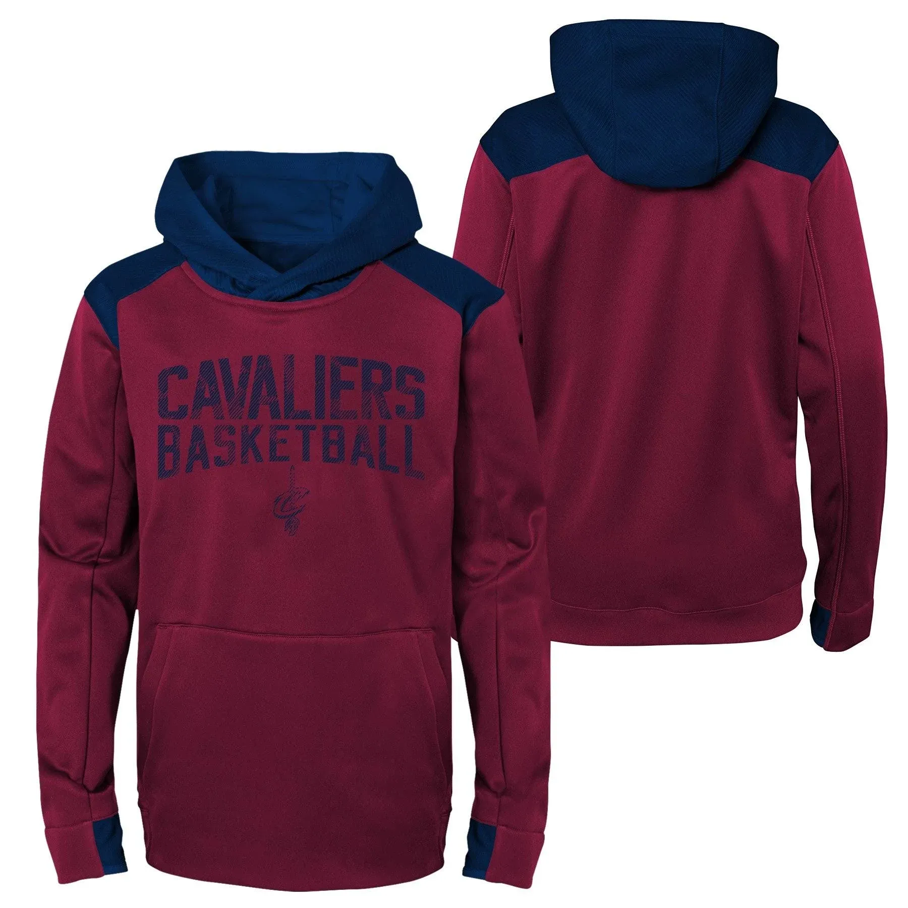 Outerstuff NBA Youth Boys Cleveland Cavaliers Performance Pullover Hoodie - 