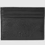 Polo Ralph Lauren Leather Card Holder - Black - One Size