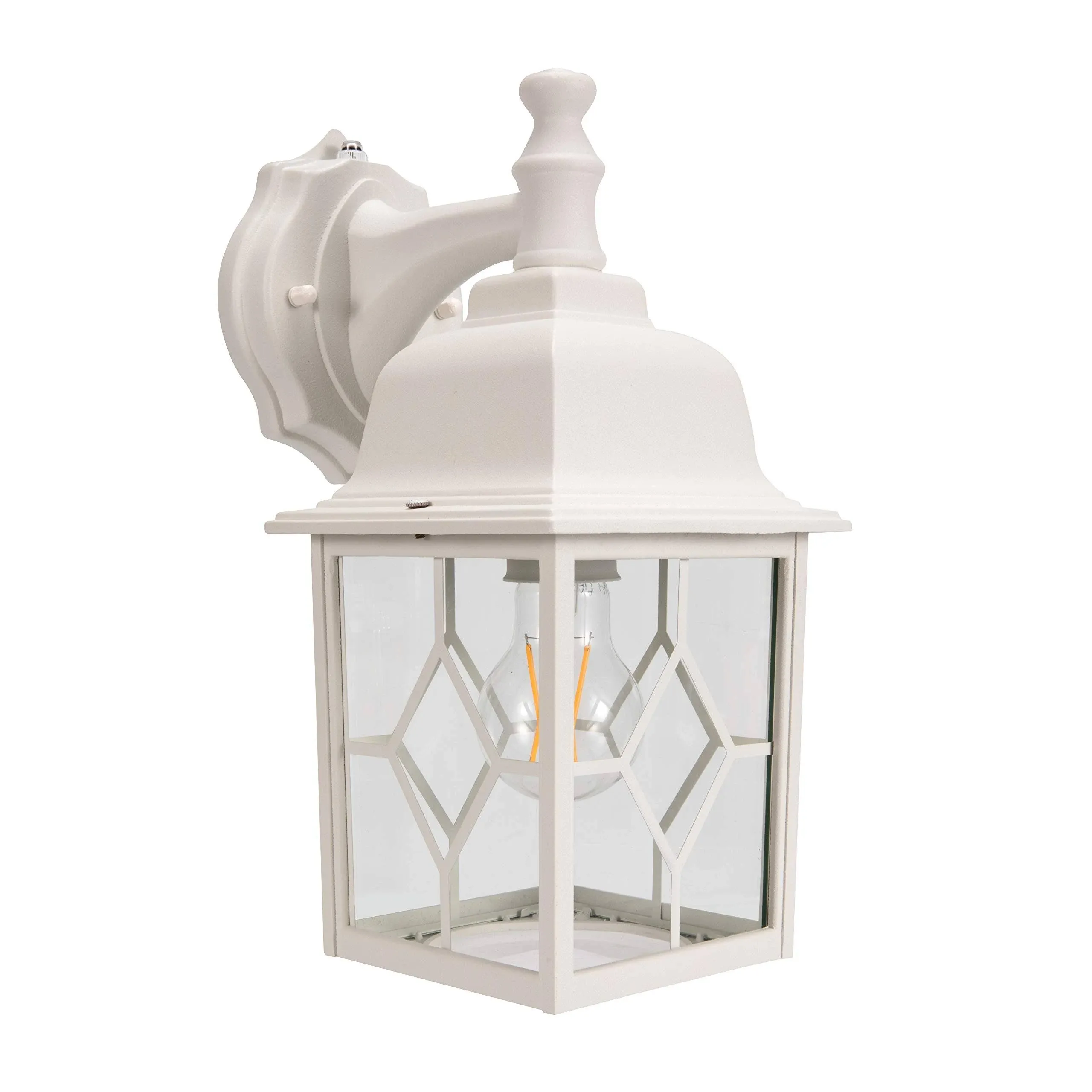 LIT-PaTH Dusk to Dawn Outdoor Wall Lantern, Wall Sconce As Porch Lighting Fixture ...