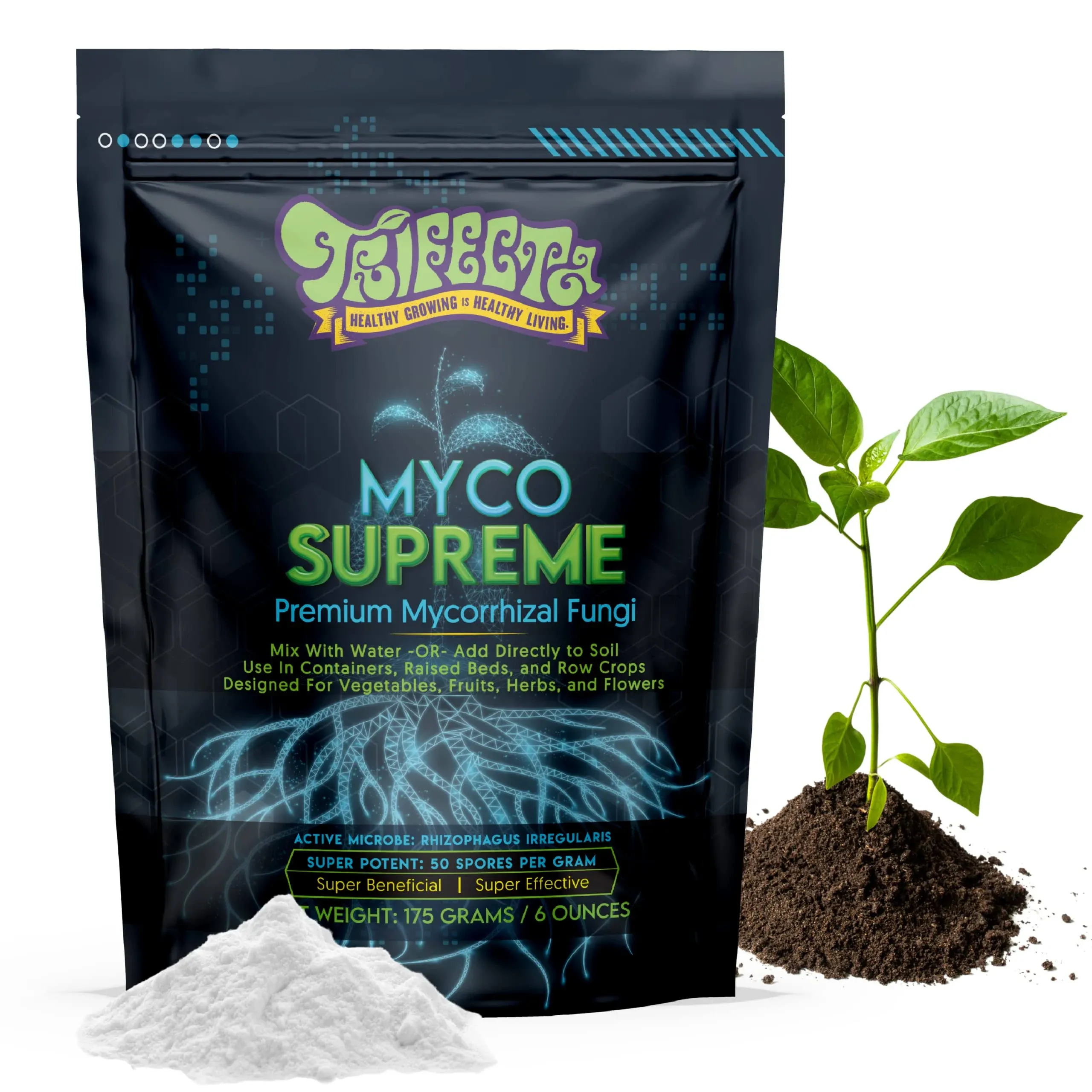 Mycorrhizal Fungi Root Enhancer for Plants - Bigger, Stronger, Healthier Roots, 