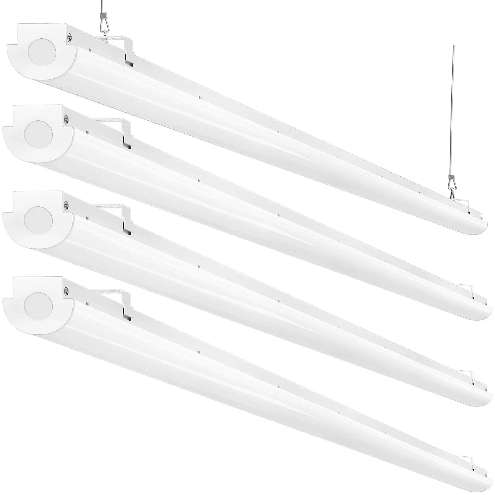 TychoLite 8FT LED Shop Lights 110W 6 Lamps F96T12 Fluorescent Equiv., 12500...