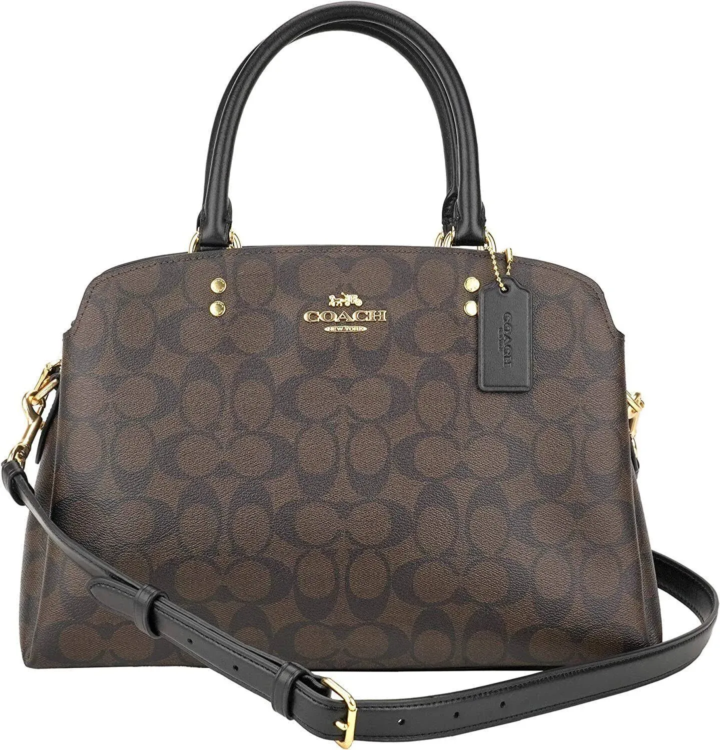 Coach Signature Lillie Carryall Handbag