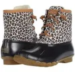 Sperry Women's Saltwater Animal Print Duck Boot - Multi M / 5