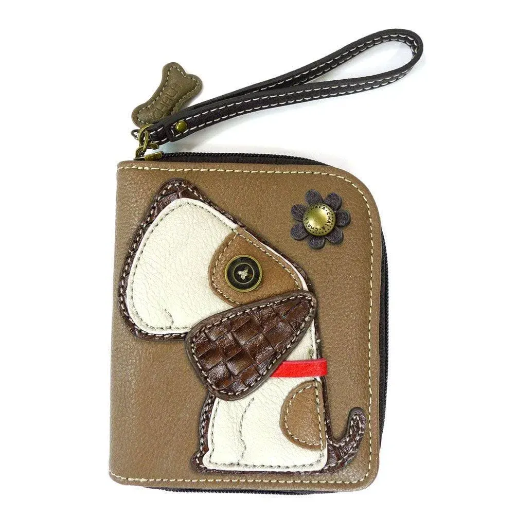 CHALA Beagle Dog Wallet (Brown)