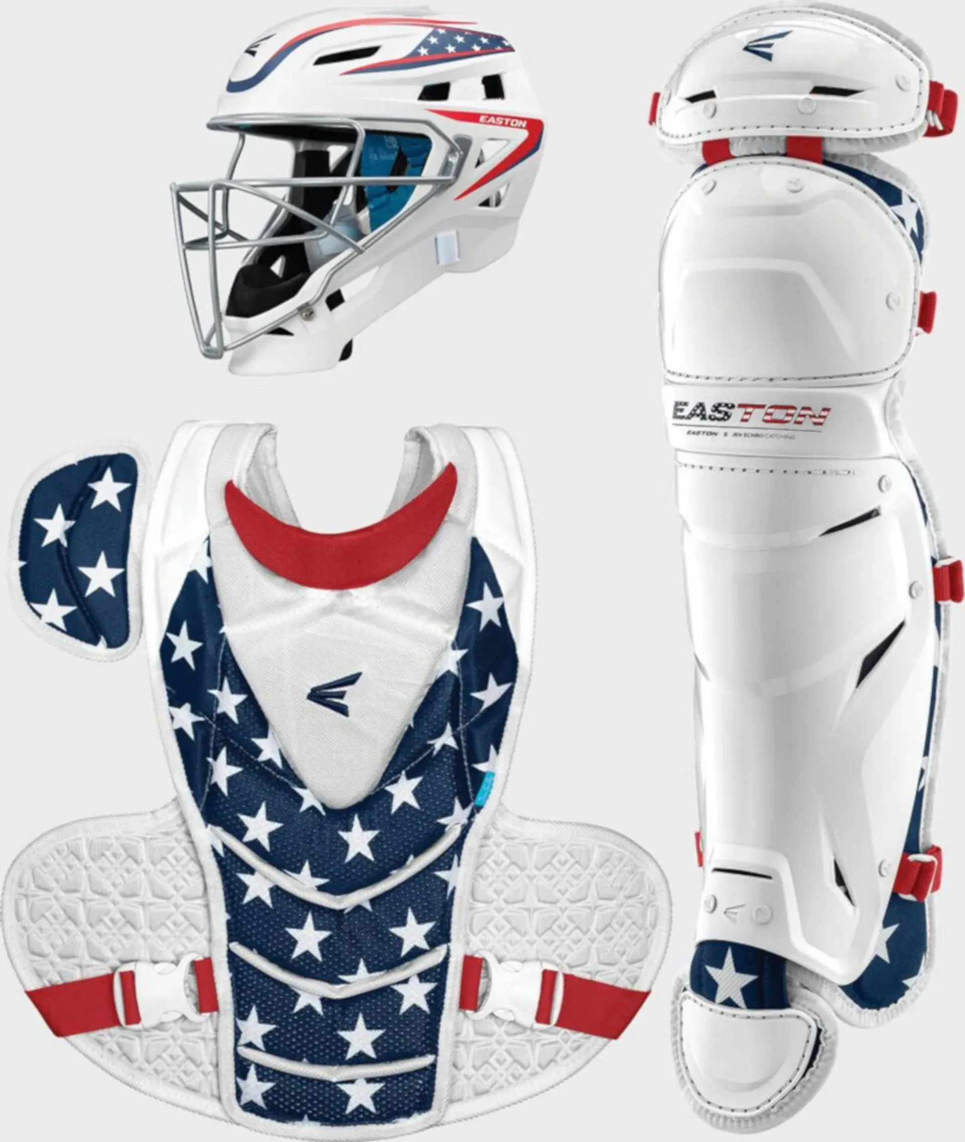 Easton Jen Schro The Very Best Catchers Kit Stars & Stripes Small