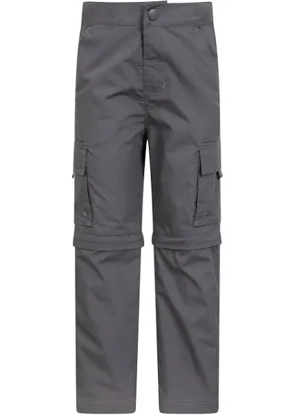 Mountain Warehouse Active Kids Zip Off Hiking Pants - Boys & Girls