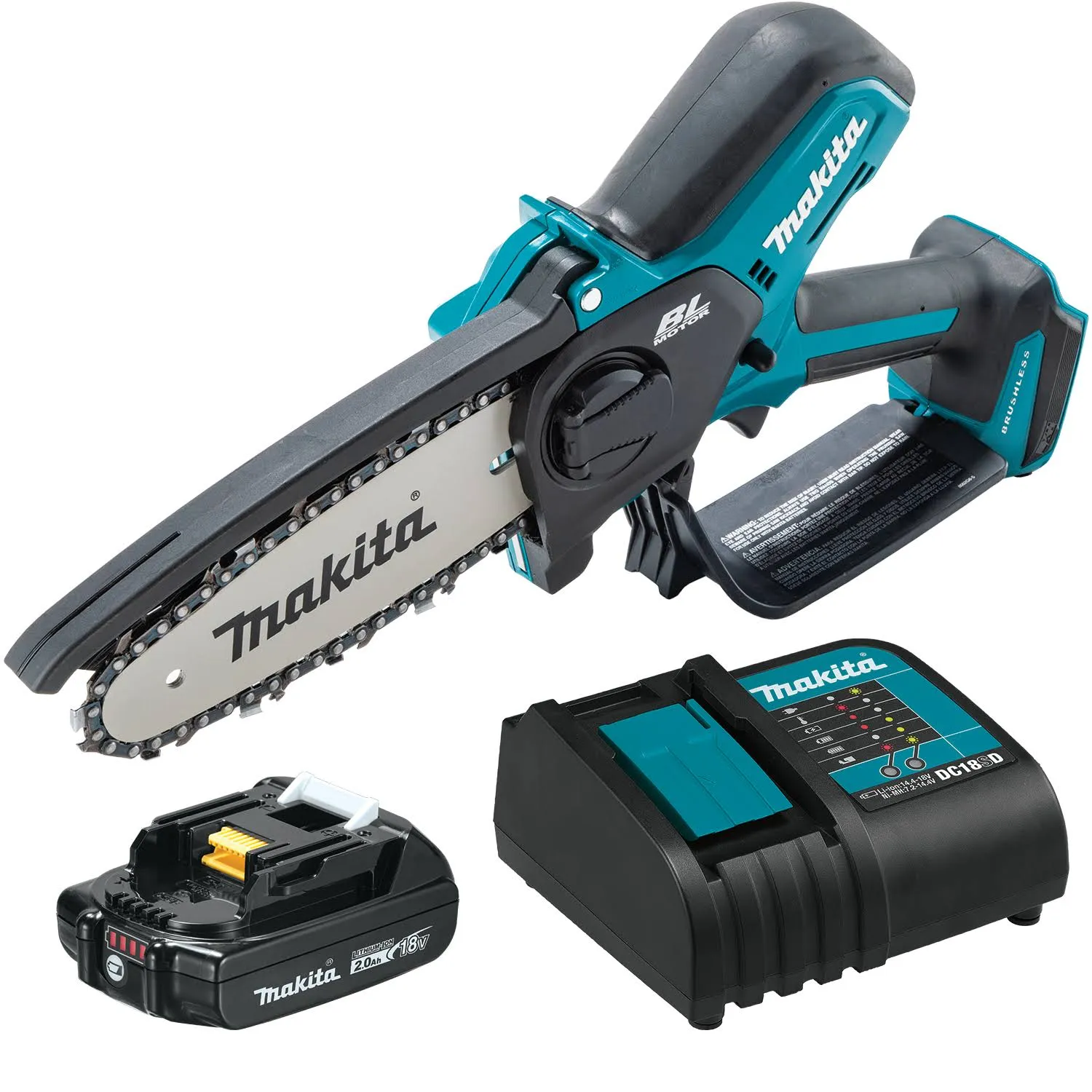 Makita XCU14SR1 18V LXT Brushless 6 in. Pruning Saw Kit