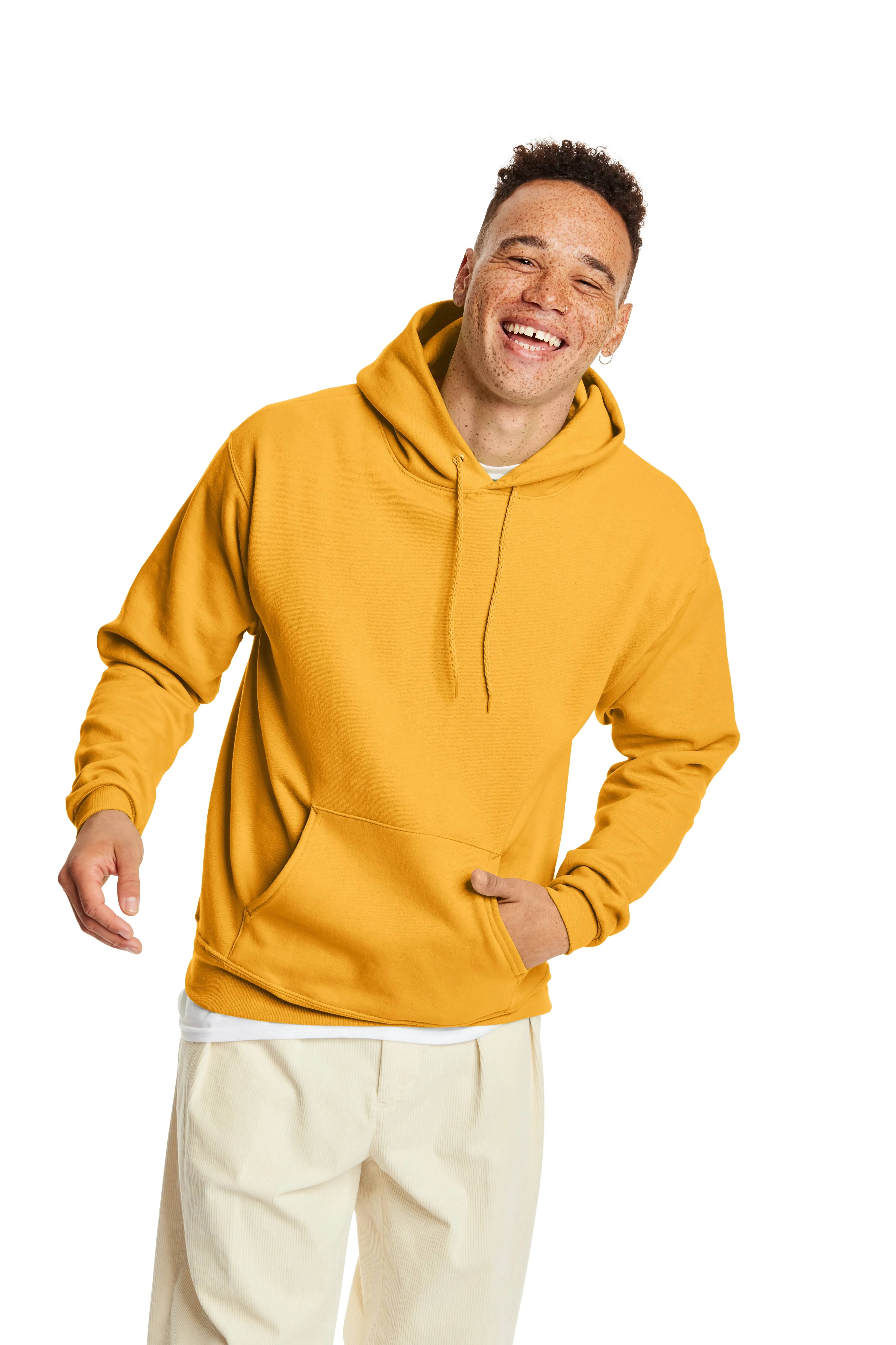 Hanes Men's Ecosmart Fleece Pullover Hoodie with Front Pocket