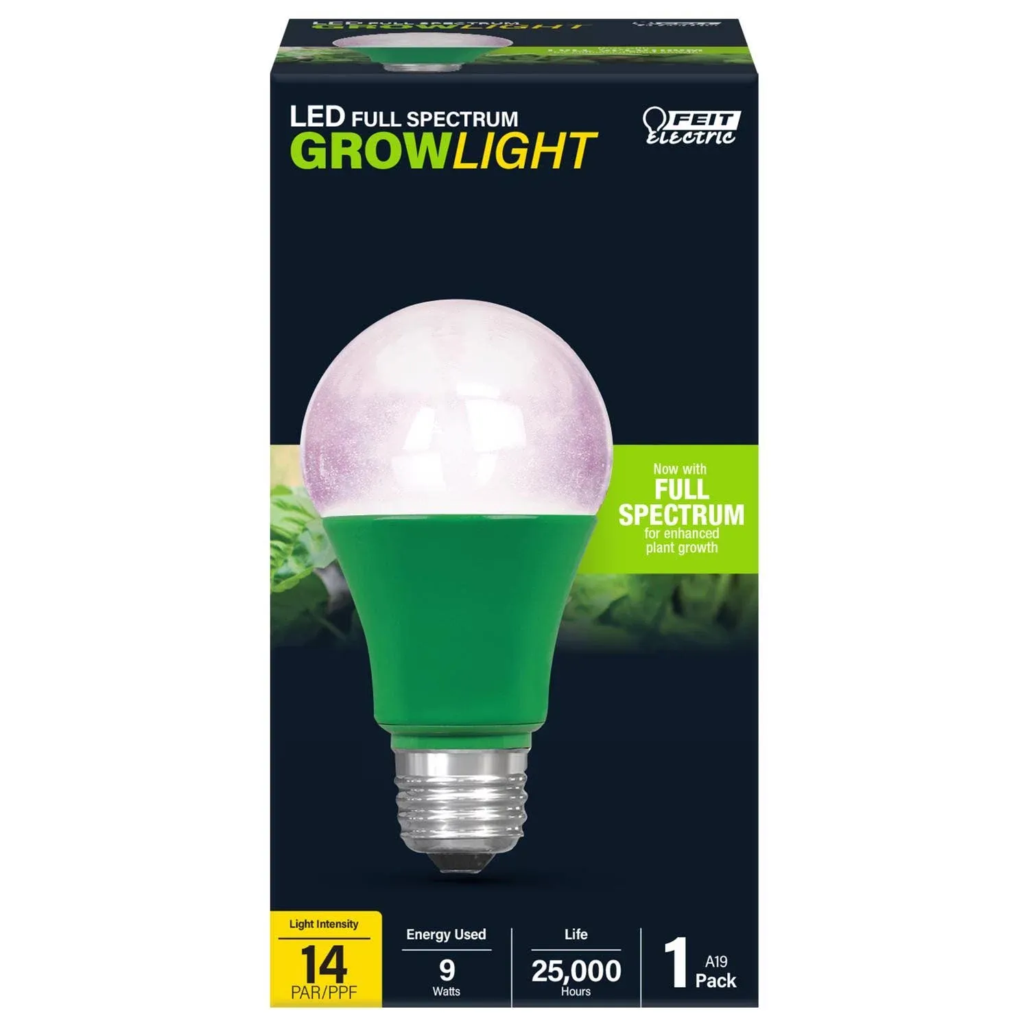 Feit Electric A19 LED Plant Grow Light Bulb