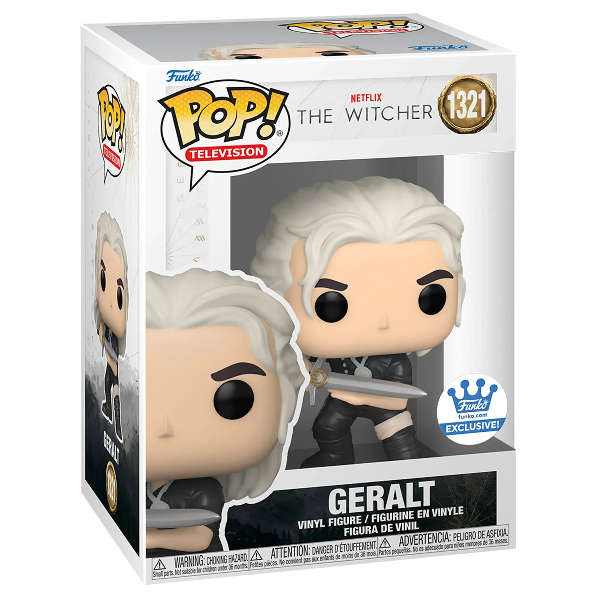 The Witcher (2019) - Geralt Training Pop! Vinyl Figure (Popcultcha Exclusive)