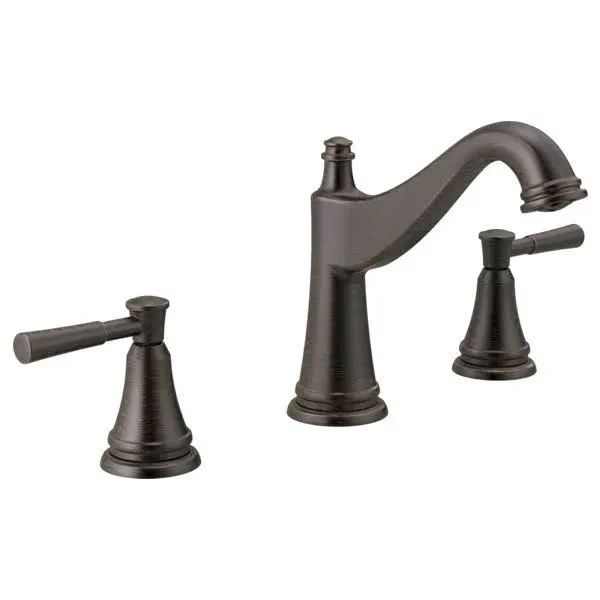 Delta Mylan 2-Handle Bathroom Faucet Venetian Bronze-Certifi<wbr/>ed Refurbished