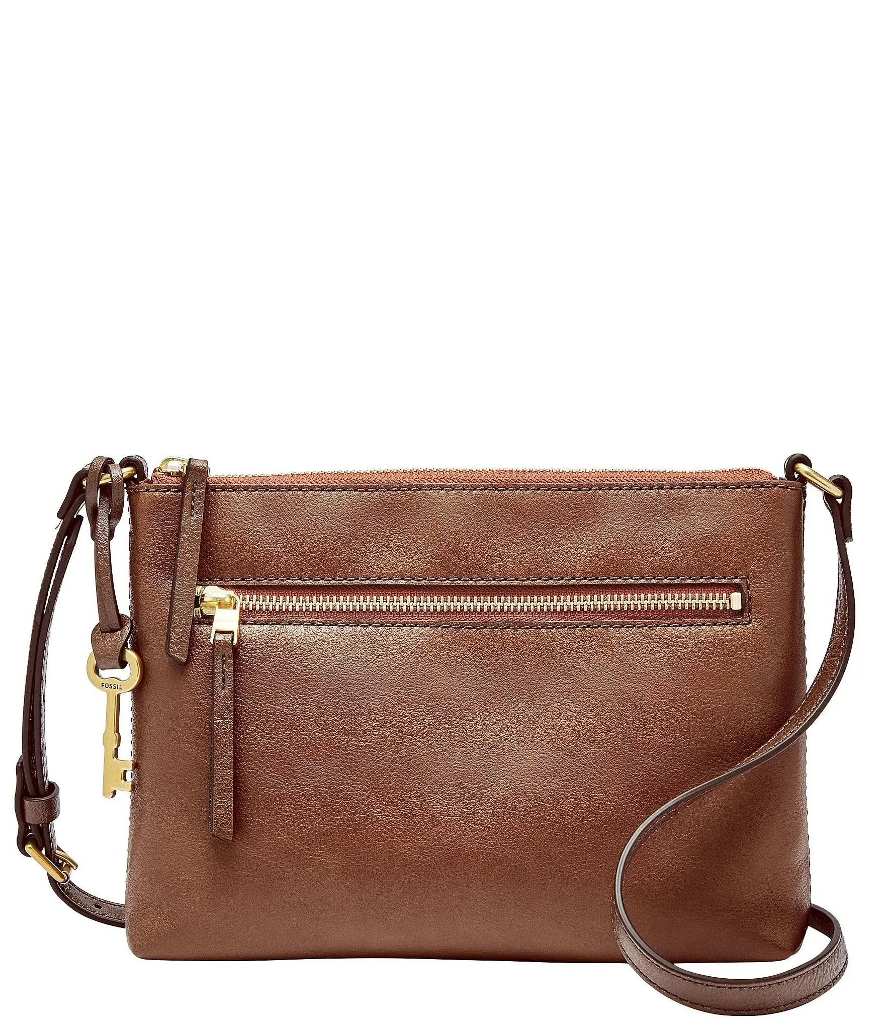 Fossil Brown Fiona Small Crossbody