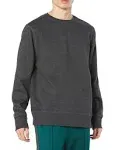 Essentials Men's Crewneck Fleece Sweatshirt, Charcoal Heather, Large