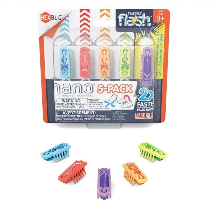 Hexbug Flash Nano 5 Pack