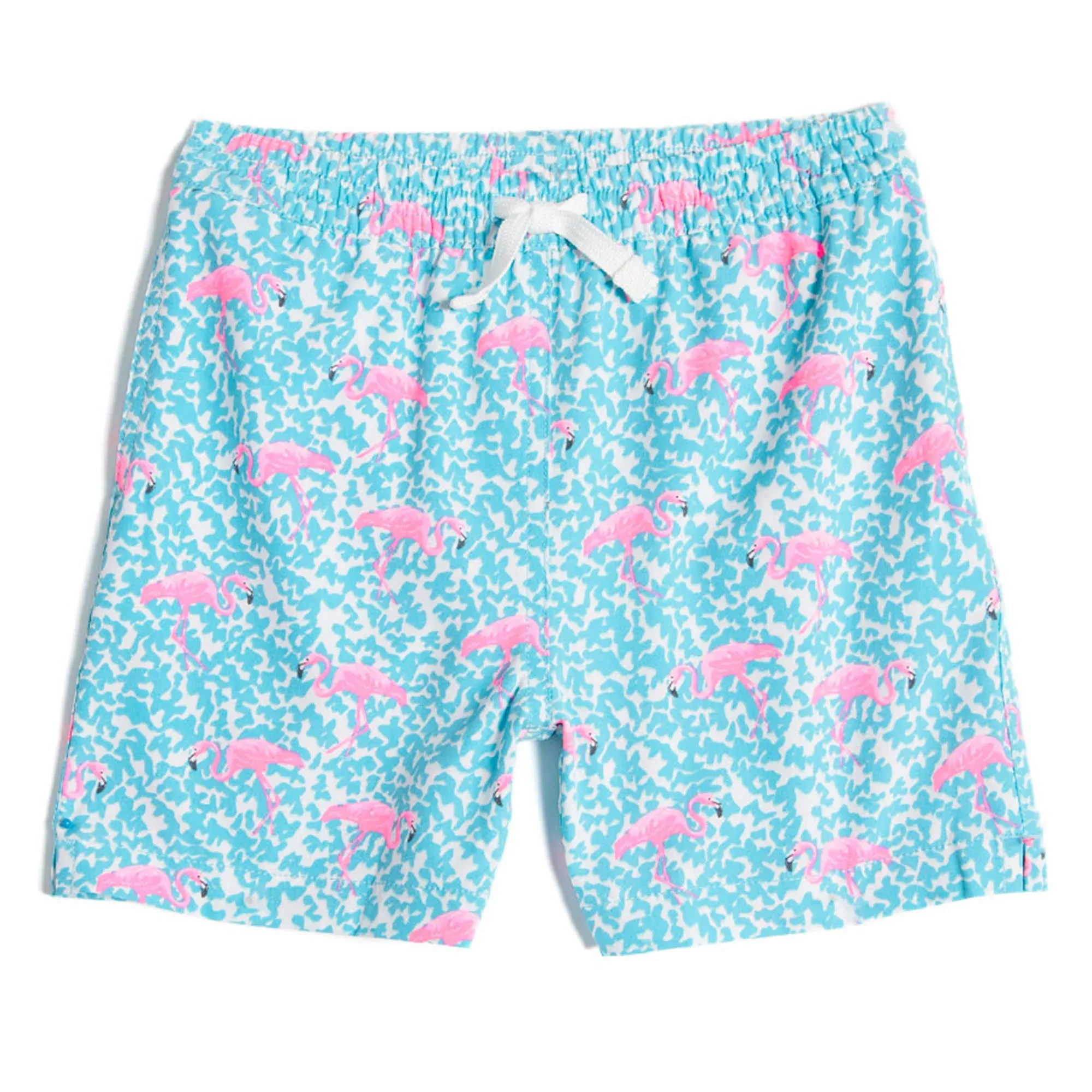 Chubbies Boys' Mini Mingos Classic Stretch Swim Trunks