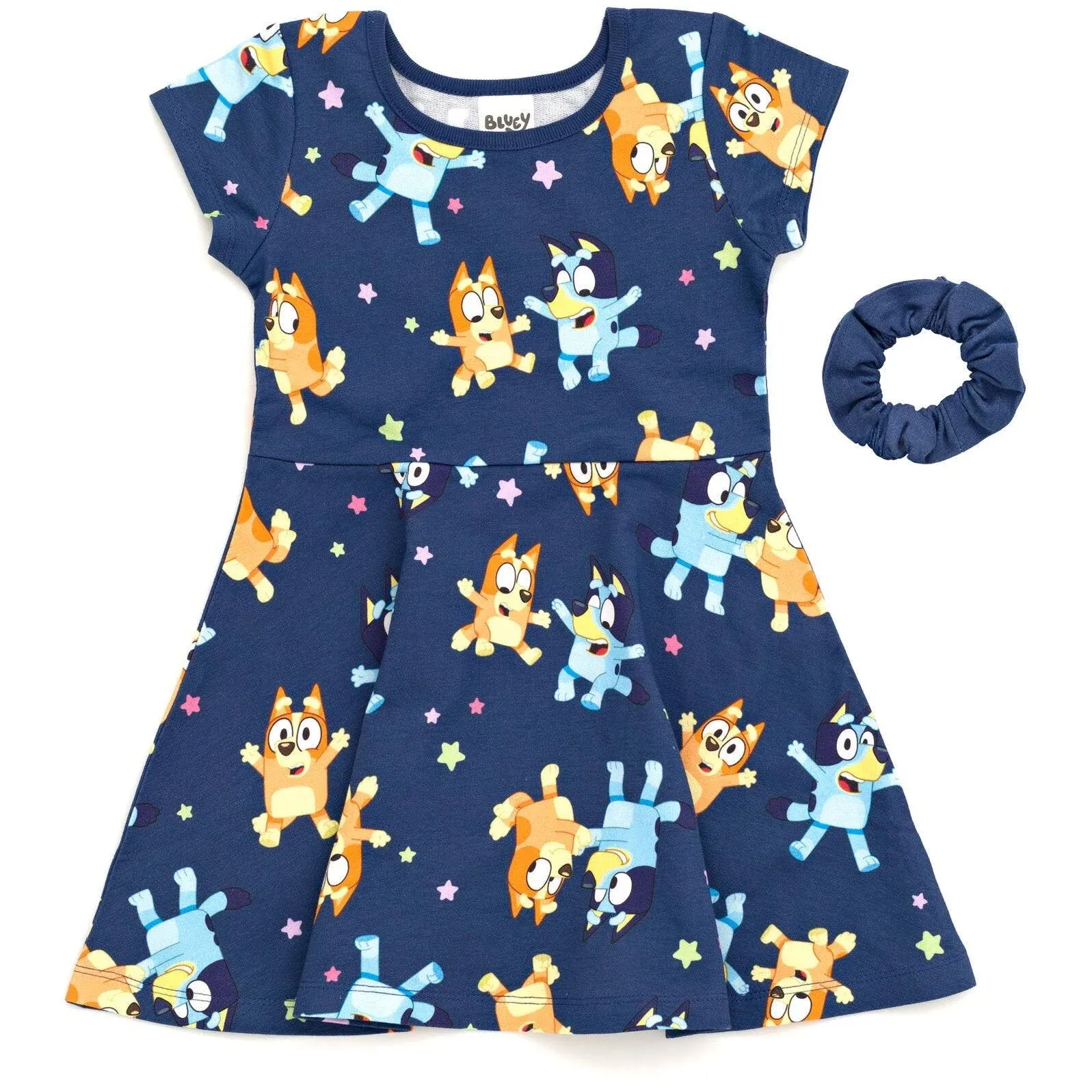 Bluey Bingo Skater Dress and Scrunchie | imagikids Baby and Kids Clothing 10-12 ...