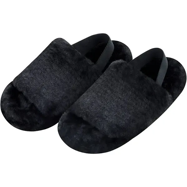 Snoozies Women&#039;s Slipper Slides | Cozy House Shoes | Comfy Slip Ons