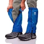 Pike Trail Waterproof Adjustable Leg Gaiters: for Hiking in Mud, Sand, and Snow - Hunting, Mountain Climbing, or Snowshoeing, Midnight Blue