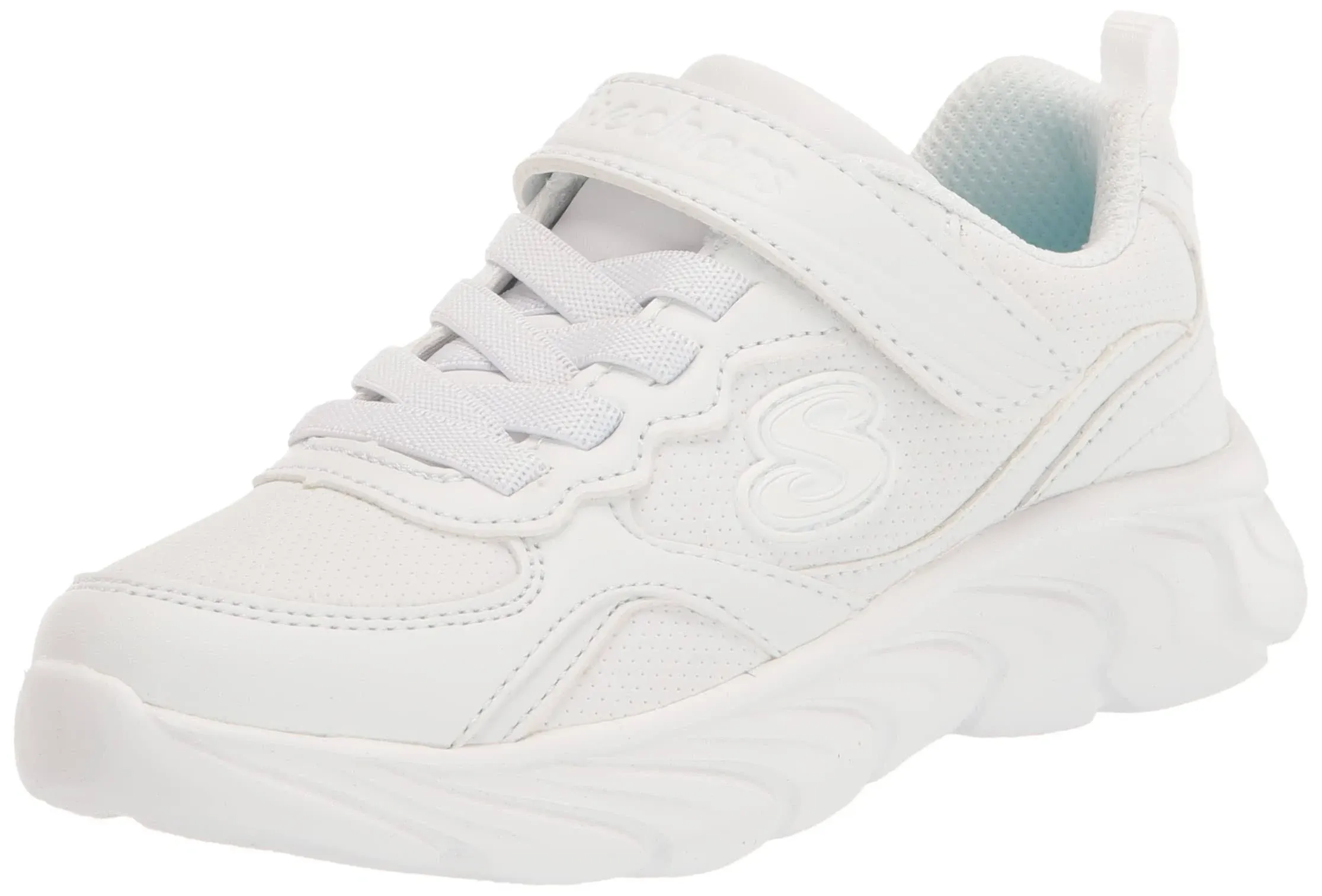 "Girls' Skechers Little Kid & Big Kid Dynamic Dash Tardy Time Sneakers"