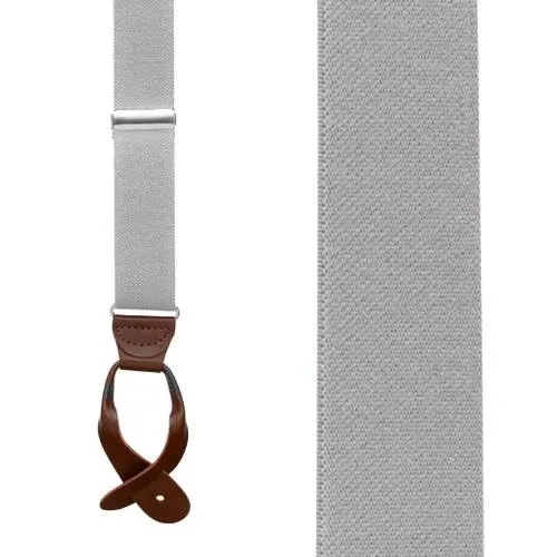 1.25 Inch Wide Button Suspenders