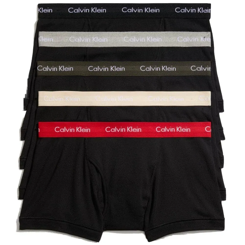 Calvin Klein Men's Cotton Classics 5-Pack Trunk