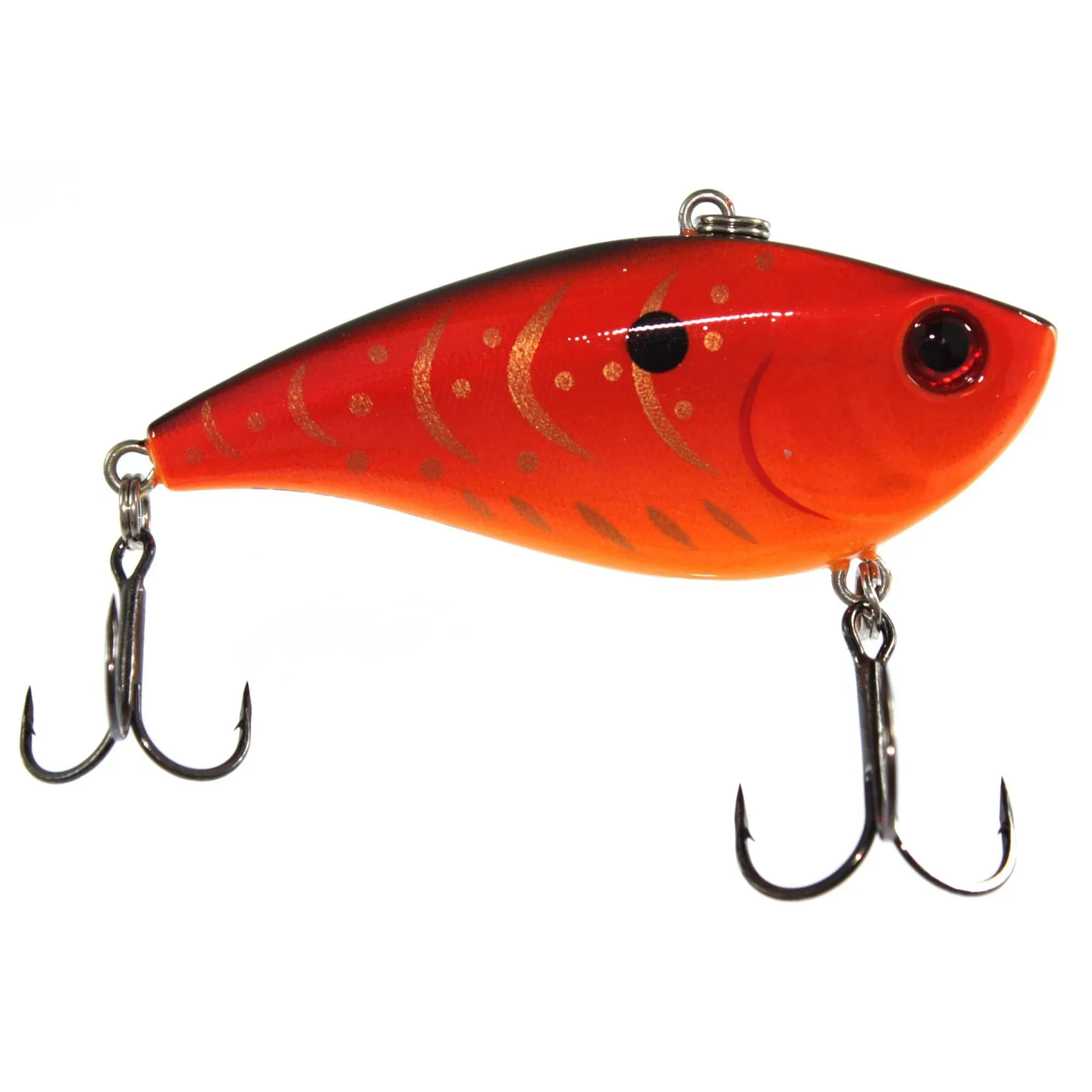 Booyah BYHKR1201 Hard Knocker Lipless .5-2.5&#034; Crankbait Rayburn Red Fishing Lure